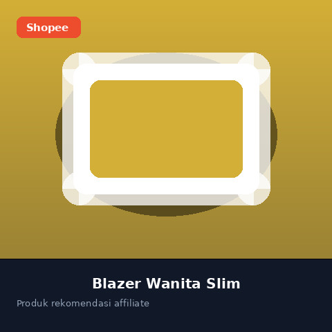 Blazer Wanita Slim