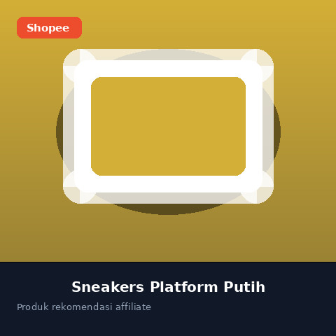 Sneakers Platform Putih